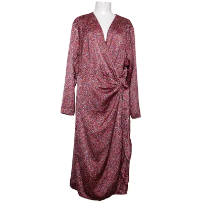 Omlottklänning (Rosa, Svart, Flerfärgad) från H&M Polyester