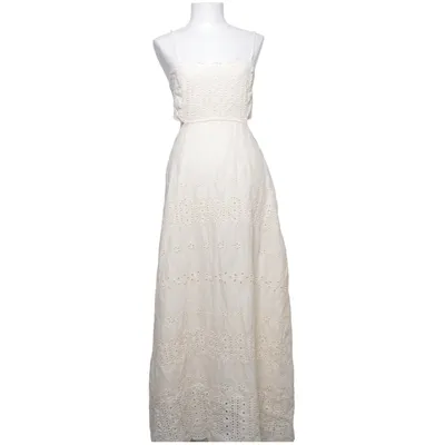 Maxi dress (Beige) from Mango Cotton, Polyester