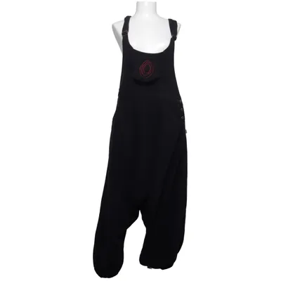 Tuinbroek (Zwart) van Vishes Polyester