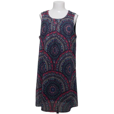 Jurk (Blauw, Rood, Meerkleurig) van Happi