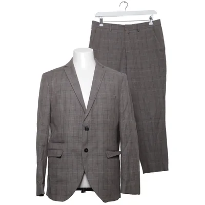 Jakkesæt (Brun) fra Selected Homme Bomuld, Elastan, Linned, Polyester, Viscose