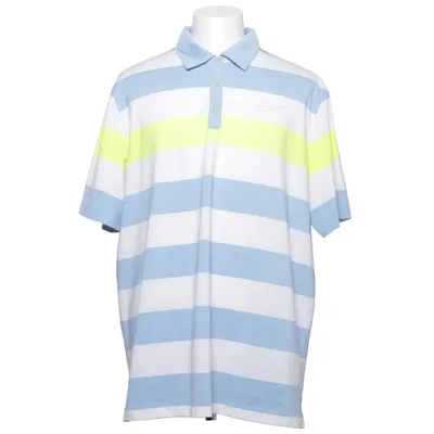 Pikétröja (Blå, Vit, Gul) från Nike Golf Elastan, Polyester