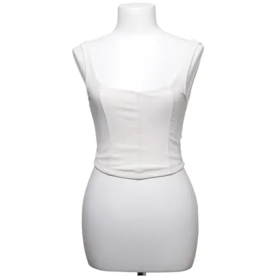 Crop top (Beige) van Stradivarius Elastaan, Polyester