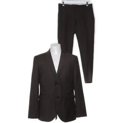 Kostym (Brun) från Brothers Polyester, Ull