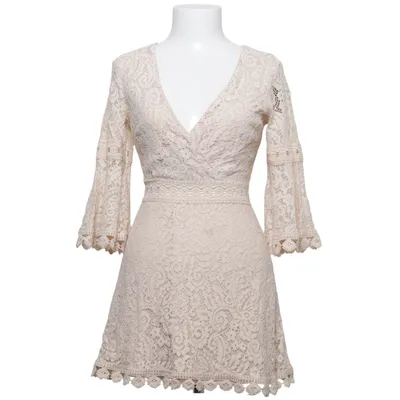 Dress (Beige) from Loavies Cotton, Polyamide, Polyester