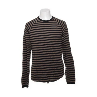 Långärmad t-shirt (Svart, Beige) från Pour Homme Akryl, Bomull