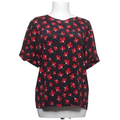 Top (Black, Red) from Parosh Elastane, Silk