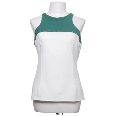 Top (Green, White) from Innocent Elastane, Polyester, Viscose