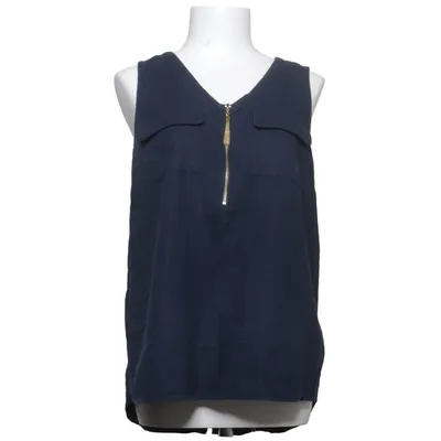 Top (Blauw) van Ellen Tracy Linnen, Viscose