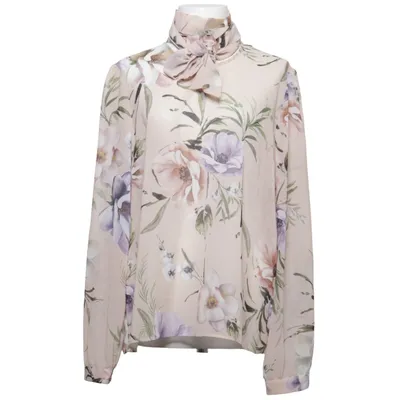 Blus (Beige, Flerfärgad) från Ida Sjöstedt Polyester
