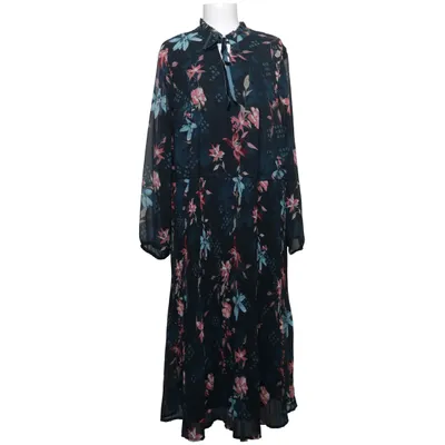 Kleid (Schwarz, Pink, Blau) von Clockhouse by C&A Polyester