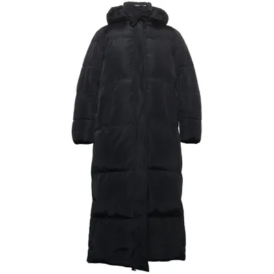 Vinterfrakke (Sort) fra Zara Polyester