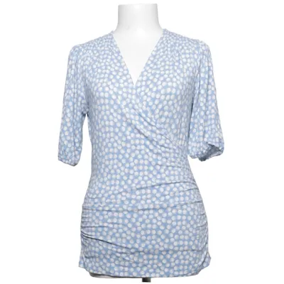Blouse (Blue, White) from Boden Elastane, Viscose