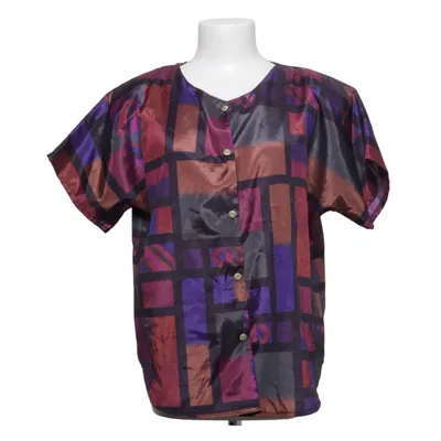 Top (Purple, Red, Brown) from Champagne Silk Silk
