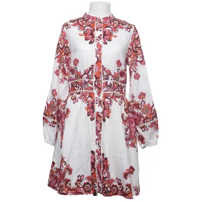 Klänning (Vit, Flerfärgad) från Mrs & Hugs Bomull, Linne