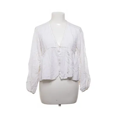 Blus (Vit) från Pull & Bear Linne, Viskos