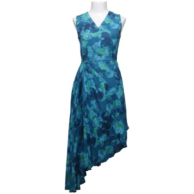 Jurk (Blauw, Groen, Meerkleurig) van MOTF Polyester