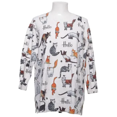Pull-over (Blanc, Multicolore) de Opl Fashion Polyamide, Polyester, Viscose