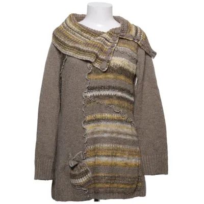 Cardigan (Bruin, Geel, Meerkleurig) van Biba Acryl, Katoen, Metallvezel, Polyester, Wol