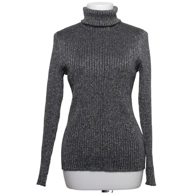 Turtleneck (Sort, Sølv) fra Jeana Akryl, Metallfiber, Polyester