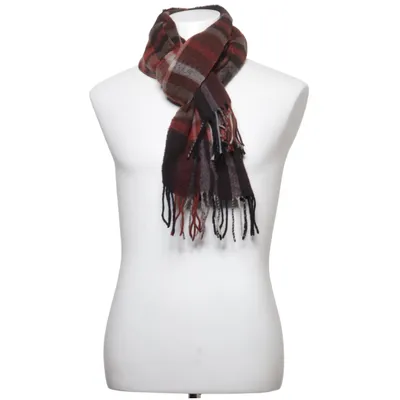 Scarf (Brown, Multicolored) from Woolmark