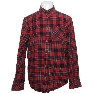 Chemise en flanelle (Rouge, Noir, Blanc) de EP Collection Coton