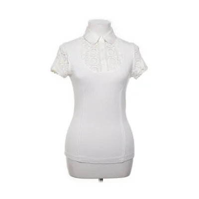 Top (White) from Karen Millen Cotton, Elastane, Silk, Viscose