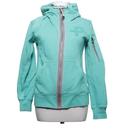 Capuchon sweater (Turquoise) van Pelle P Katoen, Polyester