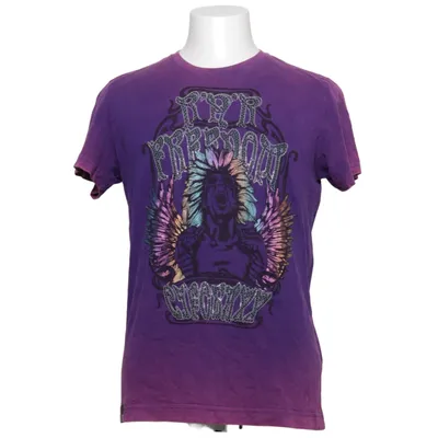 T-shirt (Purple, Multicolored) from Cipo & Baxx Cotton