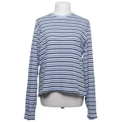 Lange mouwen shirt (Blauw, Zwart, Wit) van Weekday Katoen