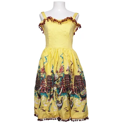 Dress (Yellow, Multicolored) from Pinup Couture