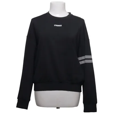 Collegetröja (Svart) från Stronger Elastan, Polyester