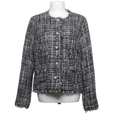 Blazer (Noir, Blanc) de Veronica Virta Acrylique, Coton, Polyamide, Polyester, Viscose