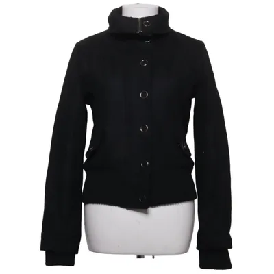 Jacket (Black) from Sisters Point Polyester, Wool