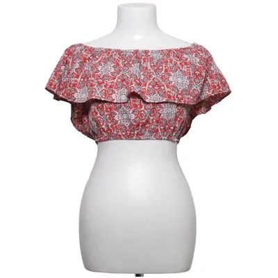 Crop top (Rood, Meerkleurig) van Hollister Polyester
