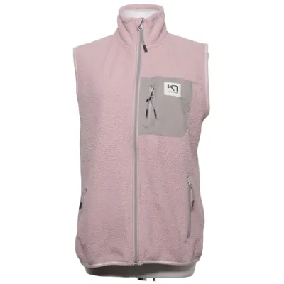 Outer vest (Pink, Gray) from Kari Traa Elastane, Polyamide, Polyester