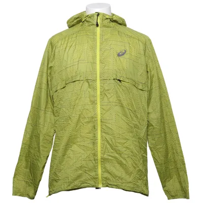 Regnjakke (Gul, Sort) fra Asics Polyester