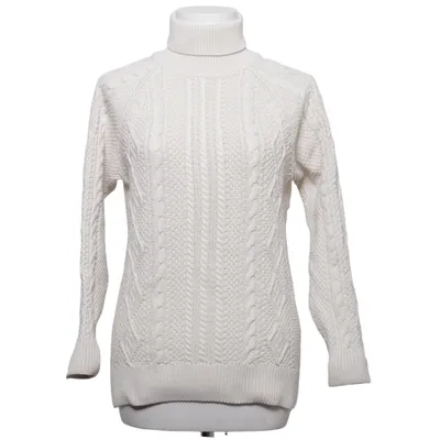 Turtleneck (White) from Doppelgänger Cotton