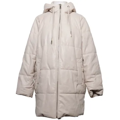 Winter coat (Beige) from Zara Polyester