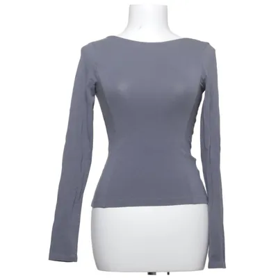 T-shirt à manches longues (Deep Back Long Sleeve) de Weekday Coton, Élasthane