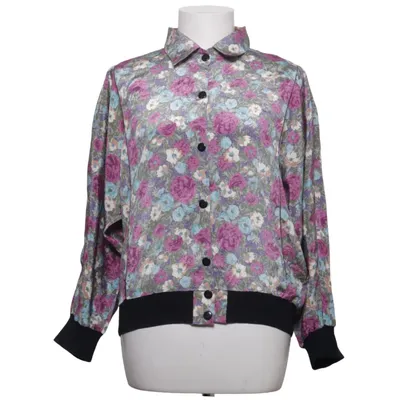 Bluse (Lilla, Blå, Flerfarvet) fra Smiley Vintage