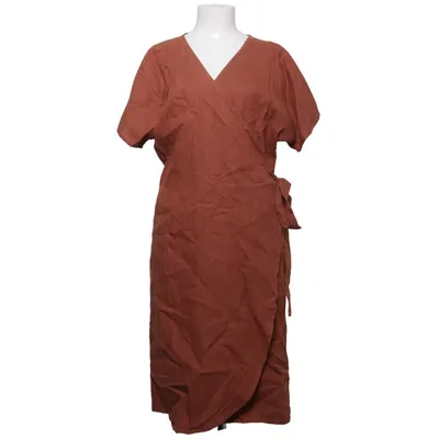 Robe portefeuille (Marron) de Linenfox
