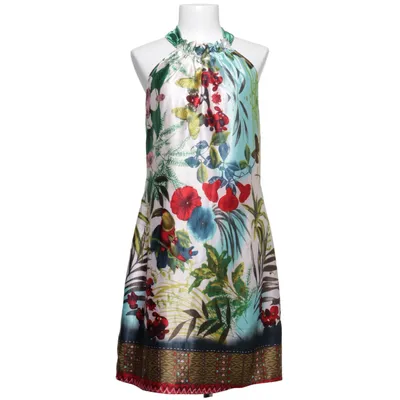 Klänning (Vit, Flerfärgad) från Lavand Bomull, Elastan, Polyester