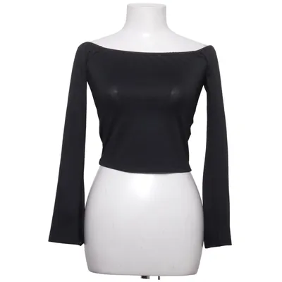 Crop top (Zwart) van Even & Odd