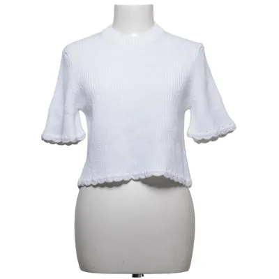Haut (Blanc) de Cecilie Bahnsen Coton recyclé, Polyester recyclé