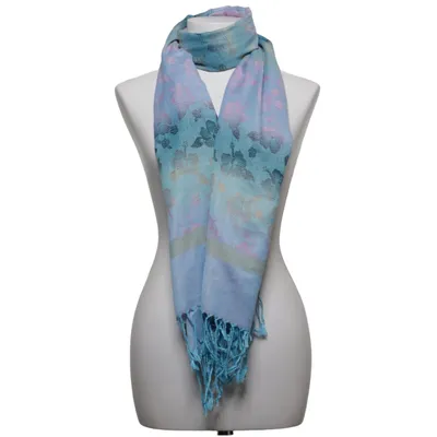 Scarf (Blue, Pink, Multicolored) from Pashmina Cashmere