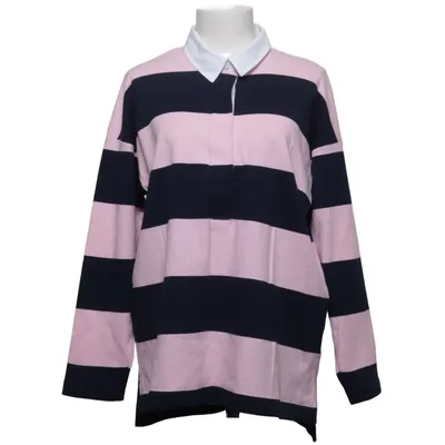Rugby shirt (Pink, Blue) from H&M Cotton, Polyester