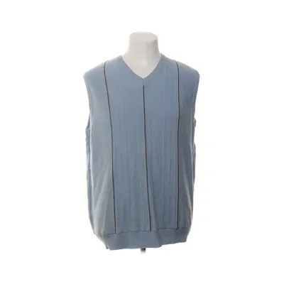 Pull sans manches (Bleu) de Belika Acrylique, Coton
