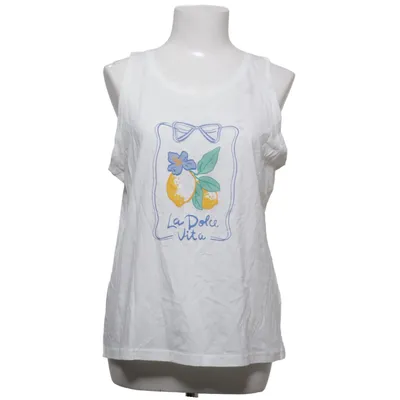 Débardeur (Blanc, Multicolore) de Yamamay Coton