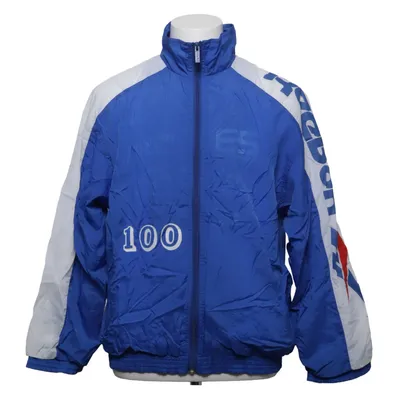 Träningsjacka (Blå, Vit, Röd) från Reebok Bomull, Polyamid